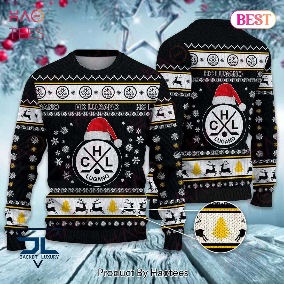 HC Lugano Luxury Brand Sweater Limited Edition