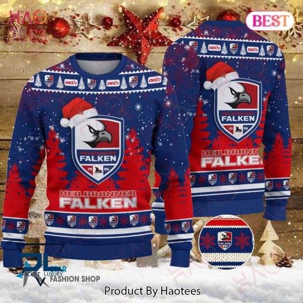 Heilbronner Falken Red Mix Blue Luxury Brand Sweater Limited Edition