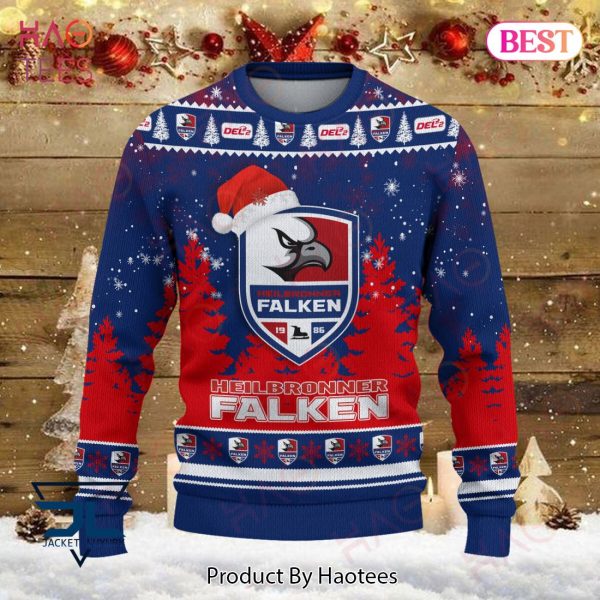 Heilbronner Falken Red Mix Blue Luxury Brand Sweater Limited Edition