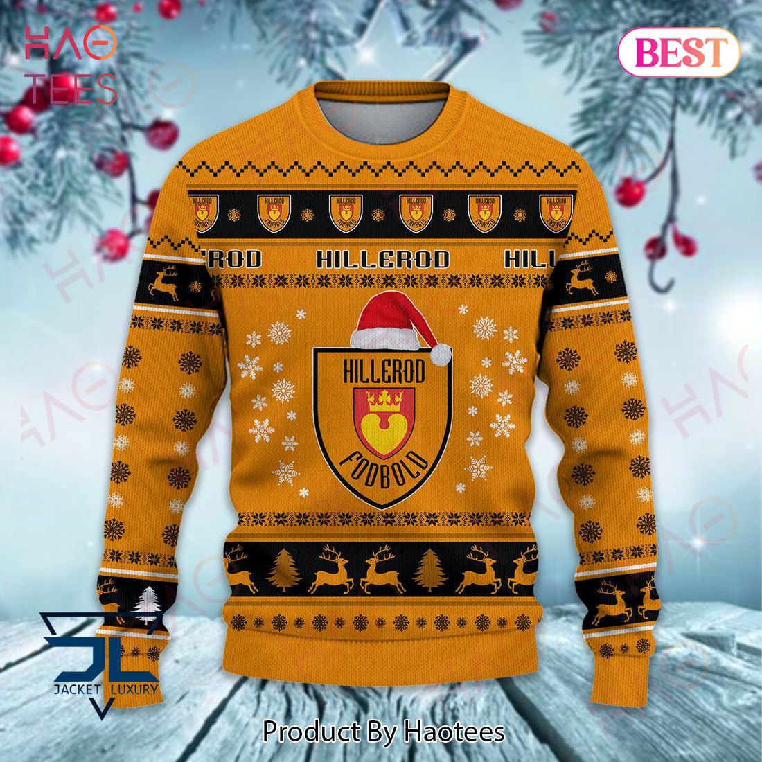 Hillerod Fodbold Luxury Brand Sweater Limited Edition