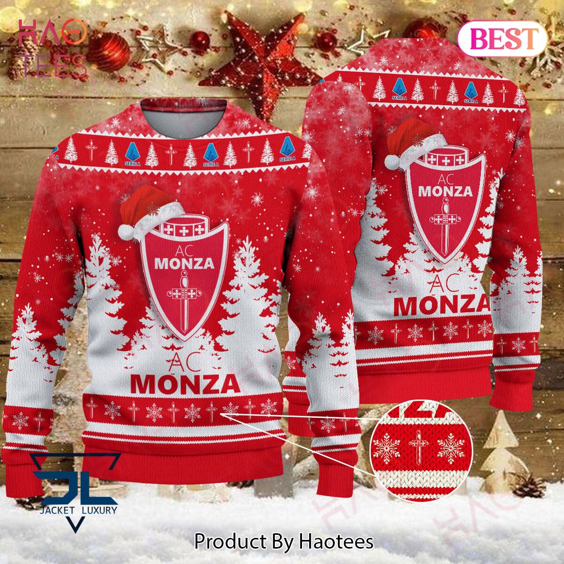HOT AC Monza Christmas Luxury Brand Sweater Limited Edition