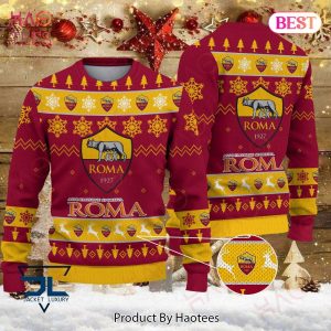 HOT AS Roma 1927 Christmas Luxury Brand Sweater Limited Edition
