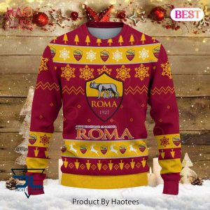 HOT AS Roma 1927 Christmas Luxury Brand Sweater Limited Edition
