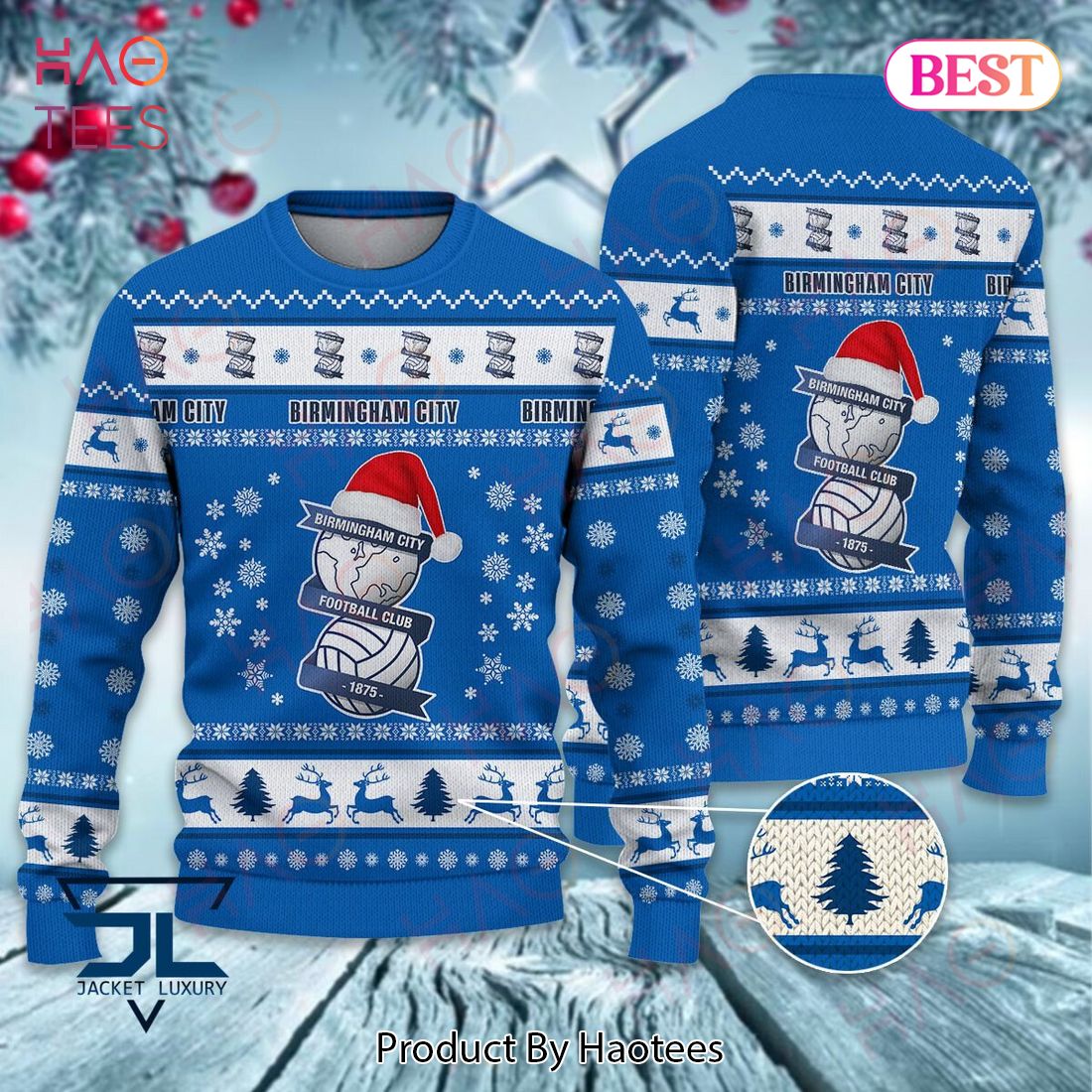 HOT Birmingham City F.C 1875  Christmas Luxury Brand Sweater Limited Edition