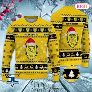 HOT Burton Albion F.C Brewers Christmas Luxury Brand Sweater Limited Edition