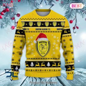 HOT Burton Albion F.C Brewers Christmas Luxury Brand Sweater Limited Edition