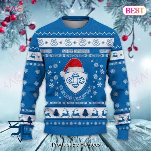 HOT Castres Olympique Blue Mix White Christmas Luxury Brand Sweater Limited Edition