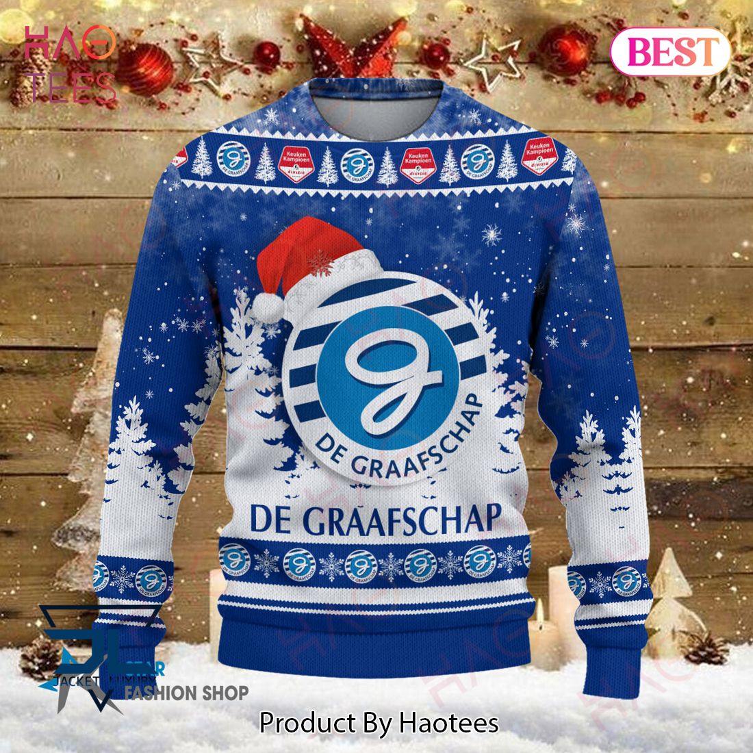 HOT De Graafschap Christmas Luxury Brand Sweater Limited Edition HOT De Graafschap Christmas Luxury Brand Sweater Limited Edition