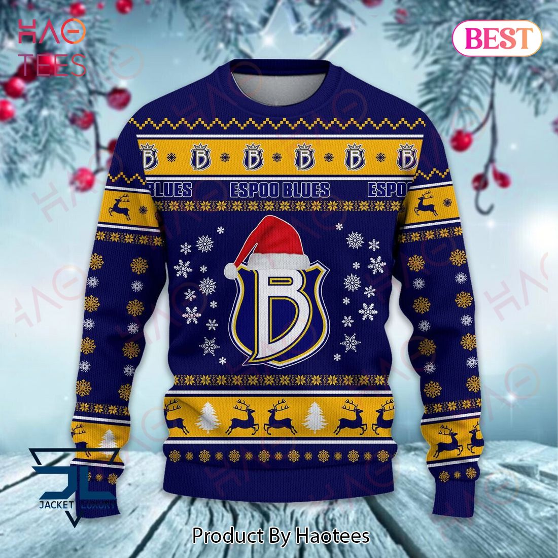 HOT Espoo Blues Christmas Luxury Brand Sweater Limited Edition