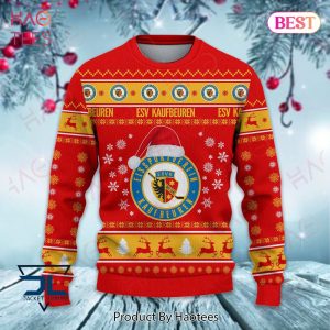 HOT ESV Kaufbeuren Red Mix Gold Christmas Luxury Brand Sweater Limited Edition
