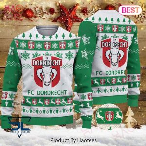 HOT FC Dordrecht Mix Logo Christmas Luxury Brand Sweater Limited Edition