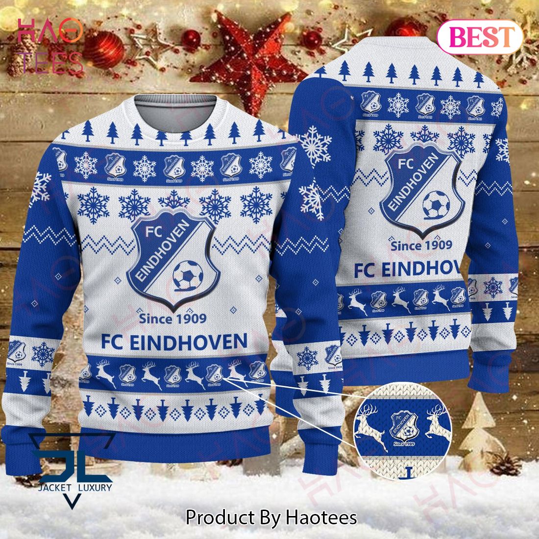 HOT FC Eindhoven 1909 Christmas Luxury Brand Sweater Limited Edition