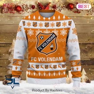 HOT FC Volendam White Mix Orange  Luxury Brand Sweater Limited Edition