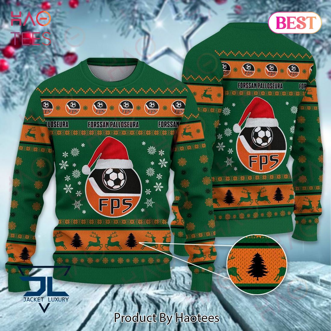 HOT Forssan Palloseura Christmas Luxury Brand Sweater Limited Edition