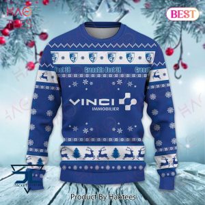 HOT Grenoble Foot 38 Christmas Luxury Brand Sweater Limited Edition