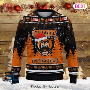 HOT Grizzlys Wolfsburg Black Mix Orange  Luxury Brand Sweater Limited Edition