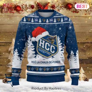 HOT HC La Chaux-De-Fonds Blue Mix White Luxury Brand Sweater Limited Edition