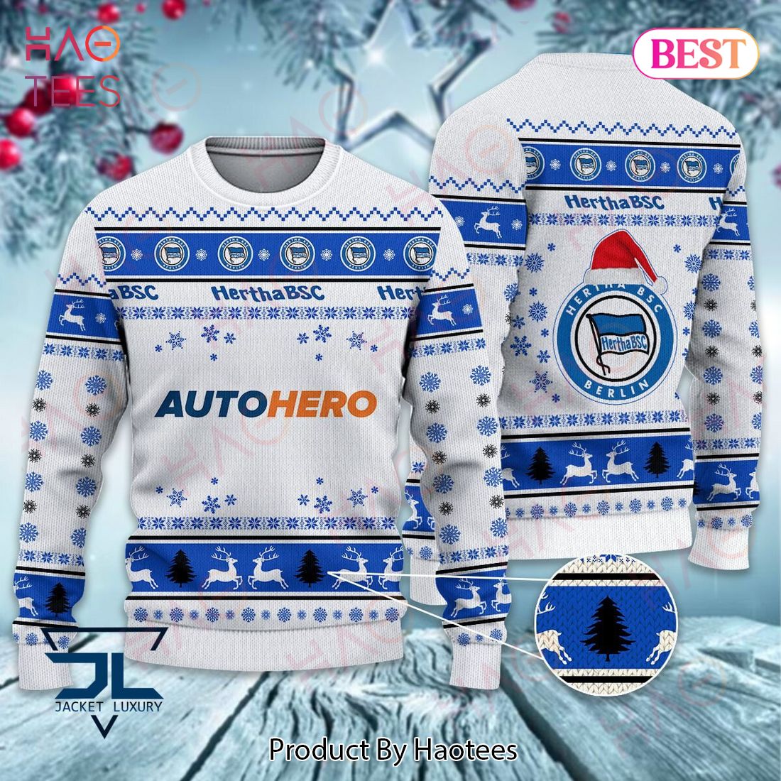 HOT Hertha BSC Luxury Brand Sweater Limited Edition