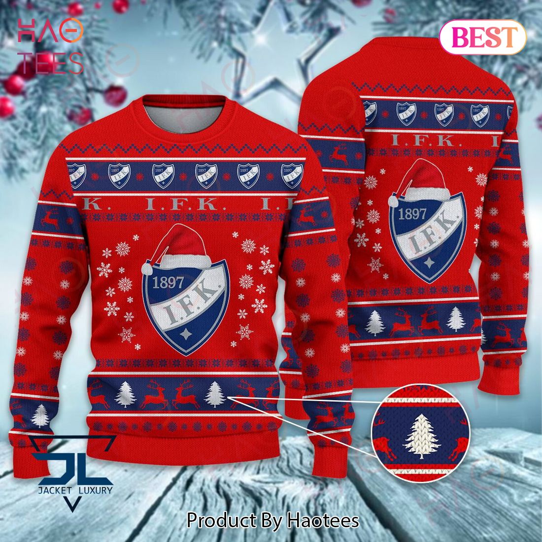 HOT HIFK 1897 Luxury Brand Sweater Limited Edition