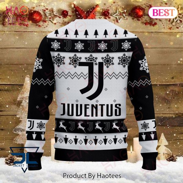 HOT Juventus Black Mix White Luxury Brand Sweater Limited Edition