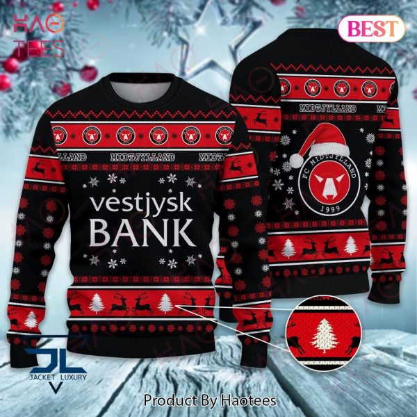 HOT Midtjylland Vestjysk Bank Luxury Brand Sweater Limited Edition