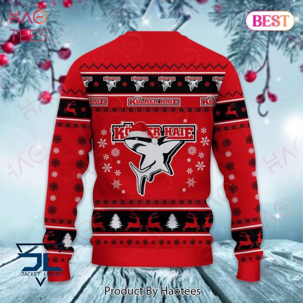 Kolner Haie Black Mix Red Luxury Brand Sweater Limited Edition