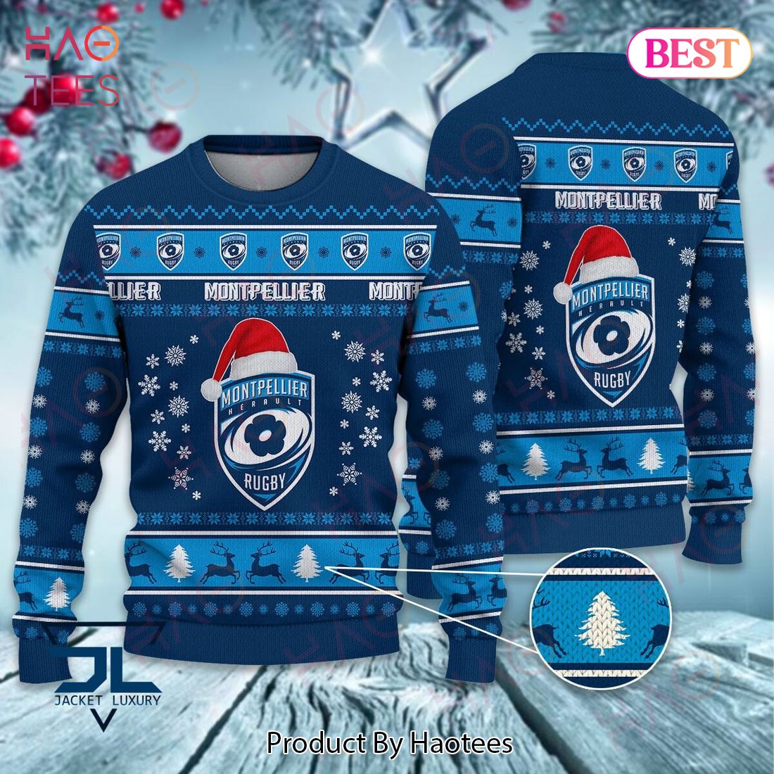 Montpellier Herault Rugby Luxury Brand Sweater Limited Edition Montpellier Herault Rugby Luxury Brand Sweater Limited Edition