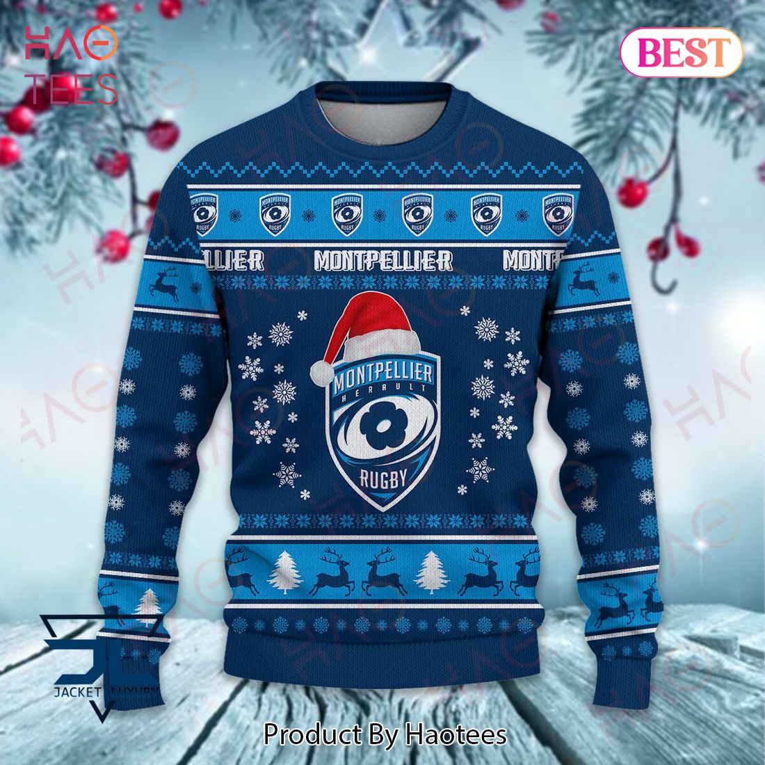 Montpellier Herault Rugby Luxury Brand Sweater Limited Edition Montpellier Herault Rugby Luxury Brand Sweater Limited Edition