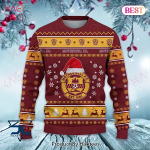 Motherwell F.C 1886 Res Mix Gold Luxury Brand Sweater Limited Edition