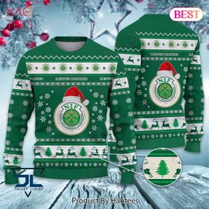 Naestved Boldklub White Mix Green Luxury Brand Sweater POD Design