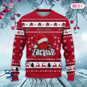 NEW EHC Visp Mix Logo Christmas Luxury Brand Sweater Limited Edition