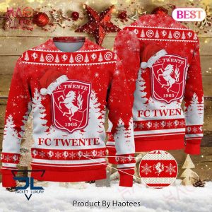 NEW FC Twente Red Mix White Christmas Luxury Brand Sweater Limited Edition