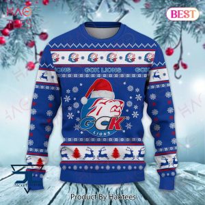 NEW GCK Lions Mix Logo Luxury Brand Sweater Limited Edition
