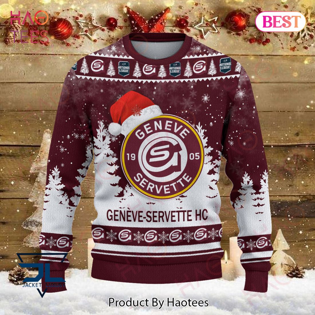 NEW Geneve-Servette HC Luxury Brand Sweater Limited Edition NEW Geneve-Servette HC Luxury Brand Sweater Limited Edition