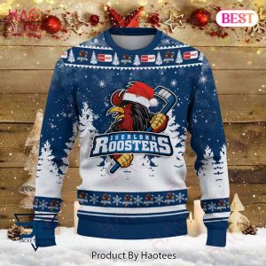 NEW Iserlohn Roosters Blue Mix White Luxury Brand Sweater Limited Edition