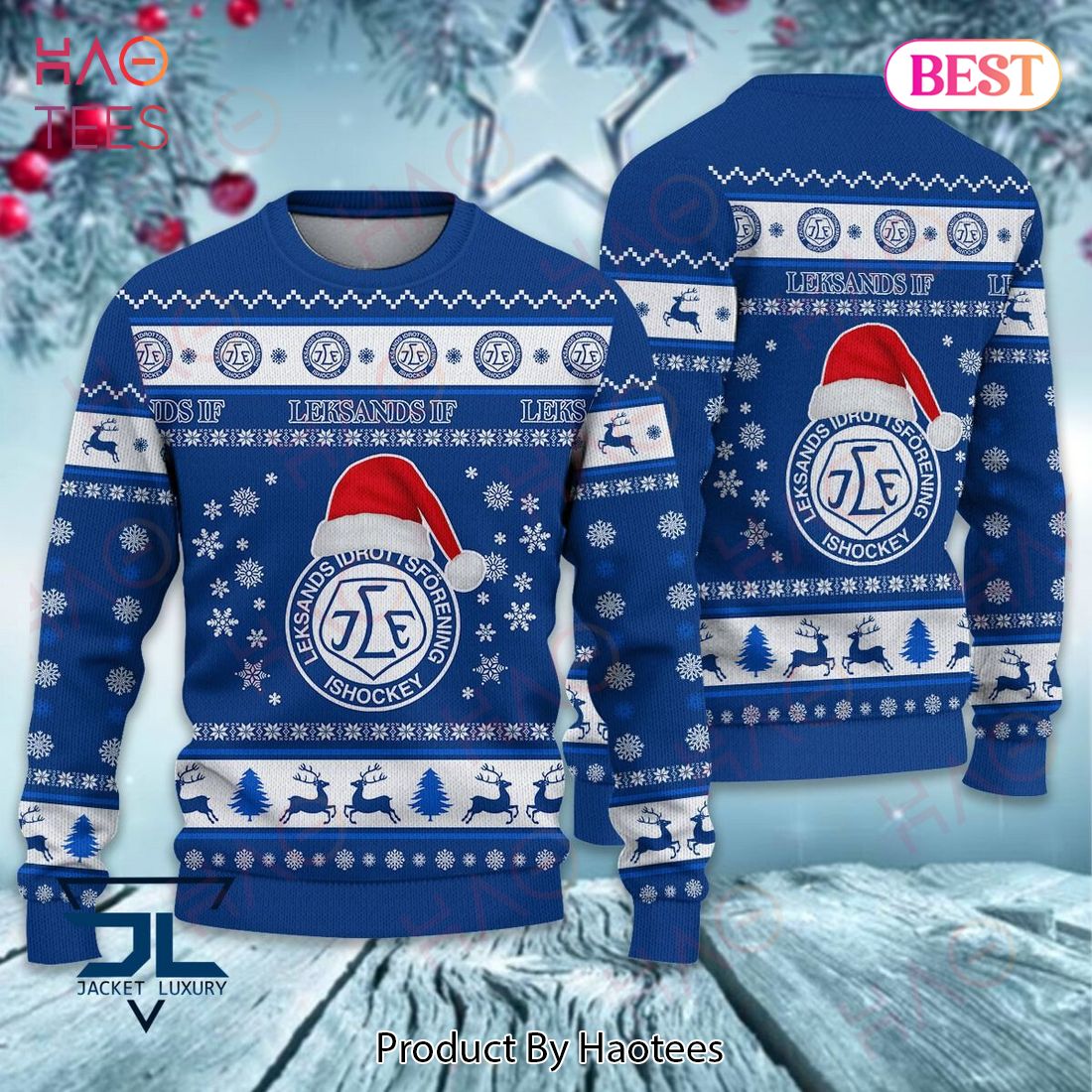 NEW Leksands IF Luxury Brand Sweater Limited Edition