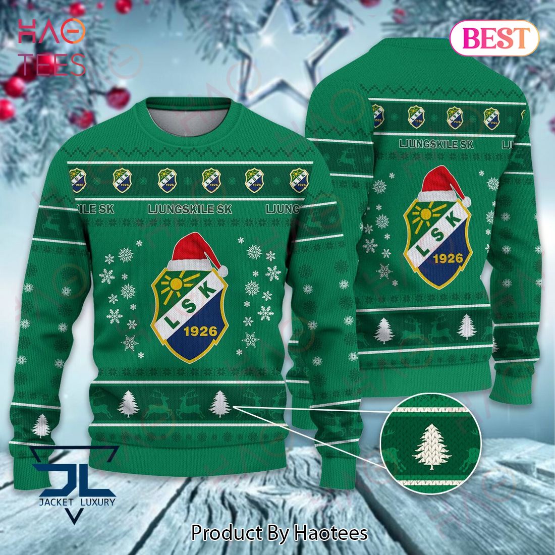 NEW Ljungskile SK 1926 Luxury Brand Sweater Limited Edition