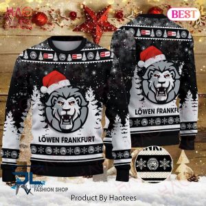 NEW Lowen Frankfurt Black Mix White Luxury Brand Sweater Limited Edition