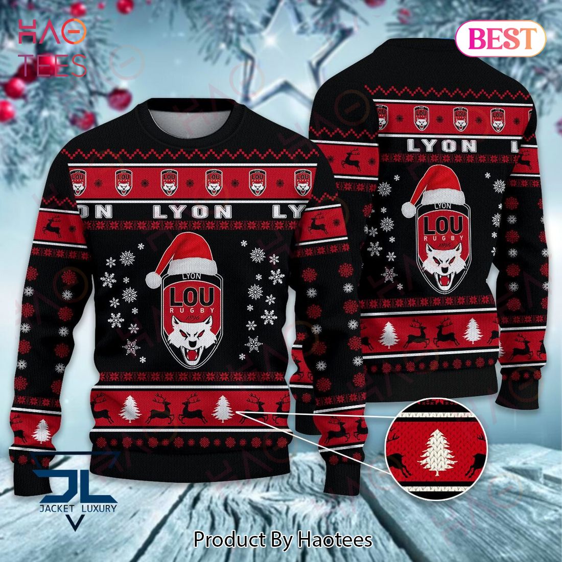 NEW Lyon Rugby Luxury Brand Sweater Limited Edition