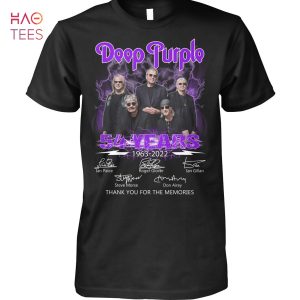 Deep Purple 54 Years 1963-2022 Shirt Deep Purple 54 Years 1963-2022 Shirt