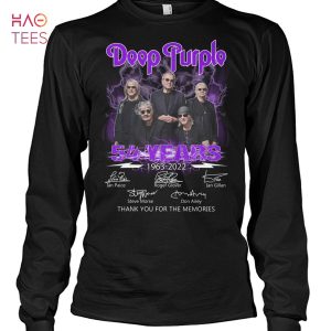 Deep Purple 54 Years 1963-2022 Shirt