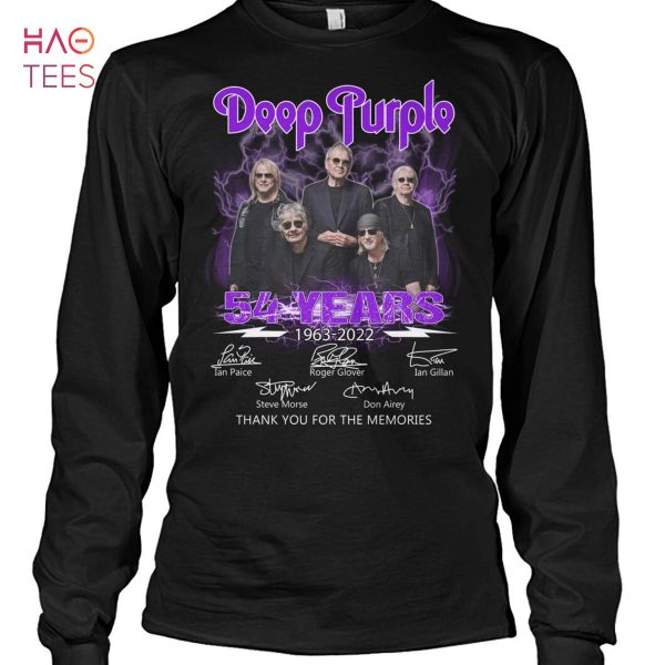 Deep Purple 54 Years 1963-2022 Shirt