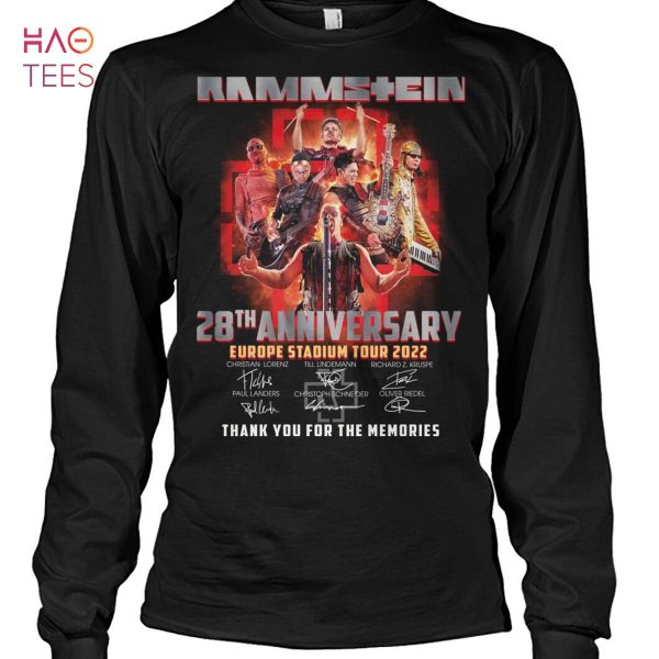 Rammstein 28 Anniversary 2022 Shirt