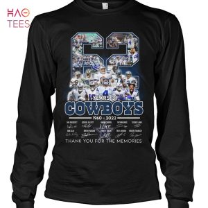 62 Years Of Cowboys 1960-2022 Shirt