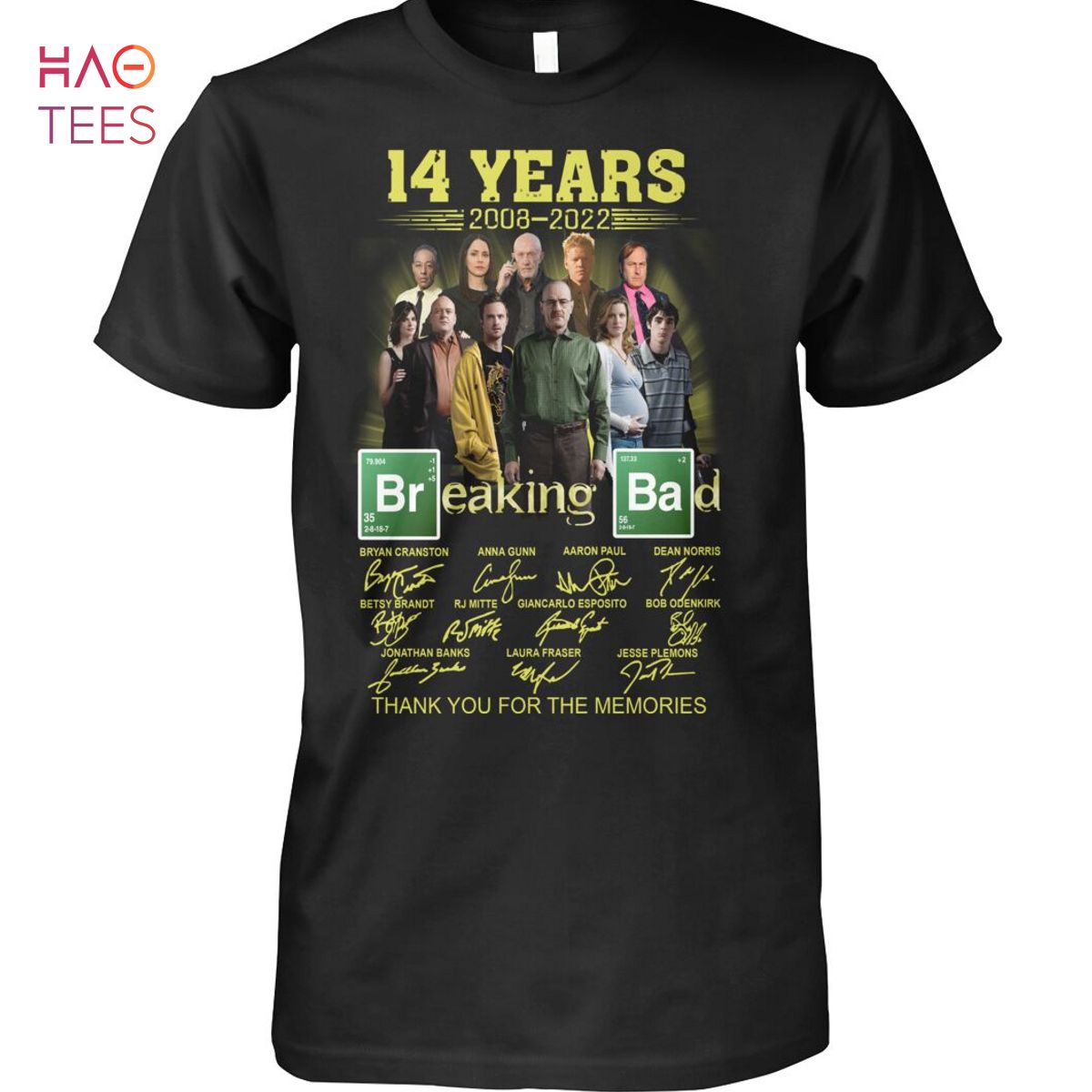 14 Years 2008-2022 Breaking Bad Shirt