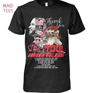 Thank You Albeat Pujols 700 Shirt Limited Edition