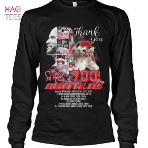 Thank You Albeat Pujols 700 Shirt Limited Edition