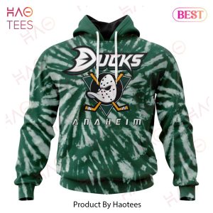 NHL Anaheim Ducks Special Retro Vintage Tie – Dye Hoodie