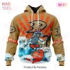 NHL Anaheim Ducks Specialized Kits For The Grateful Dead Hoodie