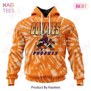 NHL Arizona Coyotes Special Retro Vintage Tie – Dye Hoodie